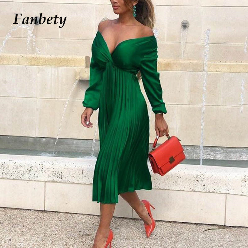 Elegant Fit And Flare Pleated Satin Dress Women Souad15 Boutiques Elegant Fit And Flare Pleated Satin Dress Women Souad15 Boutiques