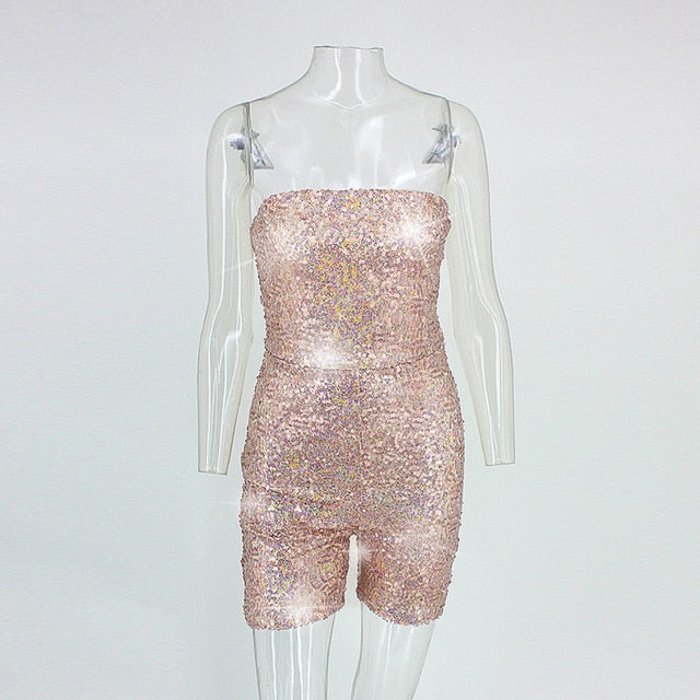 Fashion nova birthday bash sequin romper online