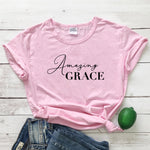 Amazing Grace 100%Cotton T-shirt women