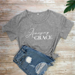 Amazing Grace 100%Cotton T-shirt women