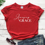 Amazing Grace 100%Cotton T-shirt women