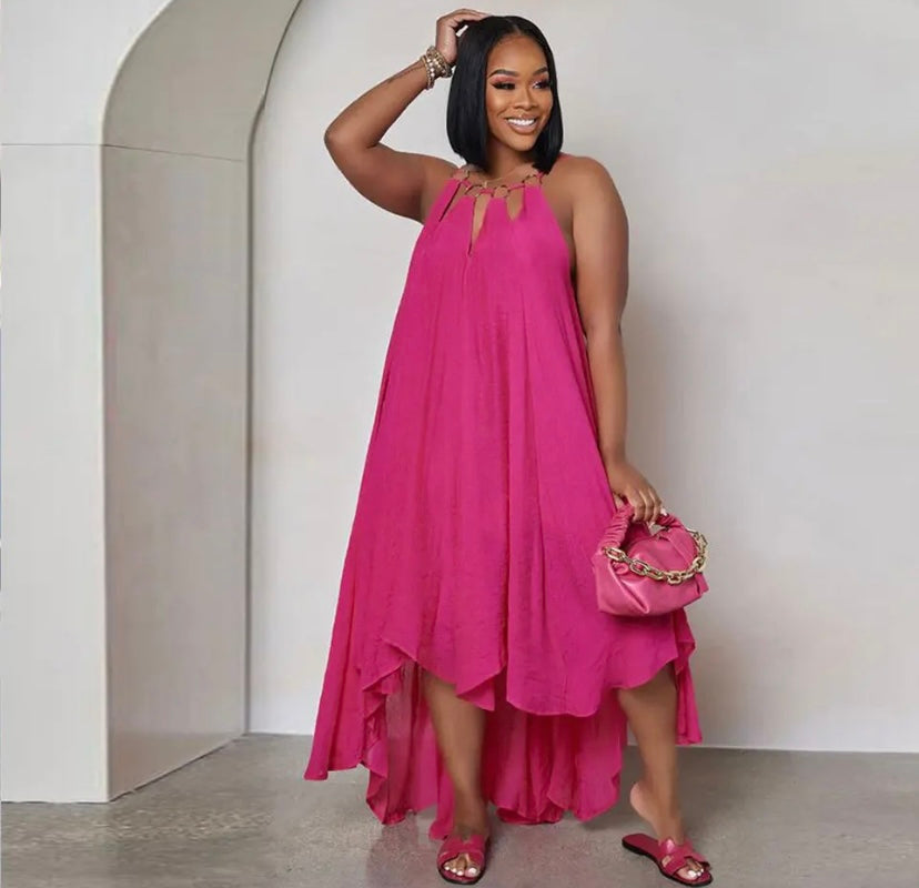 Summer Dress Robe Women Fashion