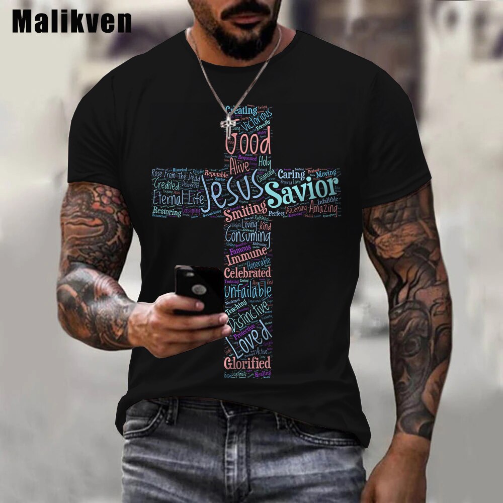 Men’s  Fashion T-shirt 3D Printing