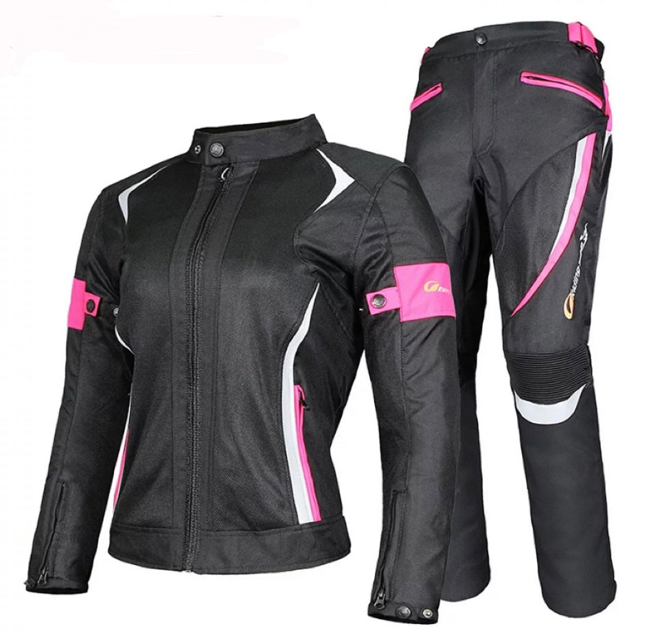Women Motorcycle waterproof Jacket & Pants