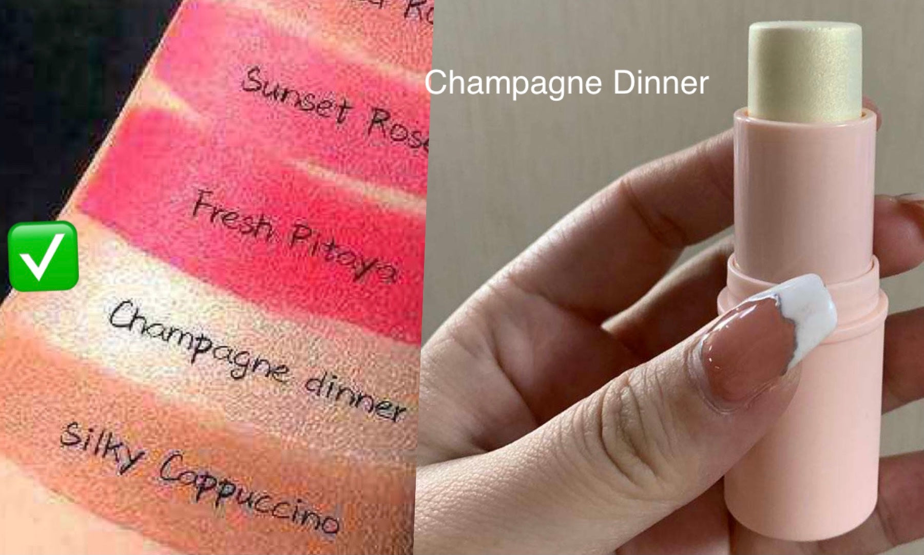 Vegan & Organic blush/ Contour stick