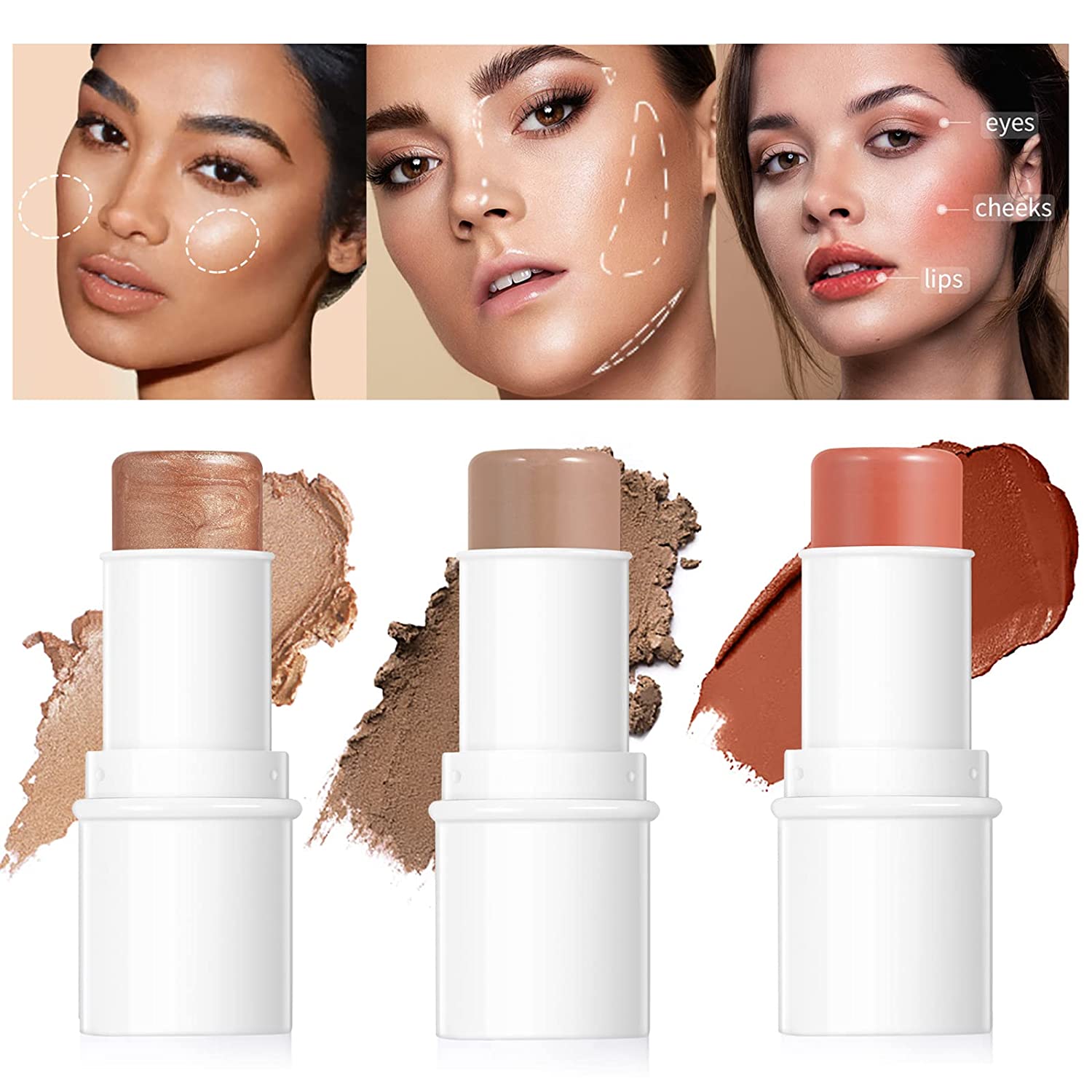Vegan & Organic blush/ Contour stick