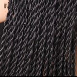 22inch Long 2X Twist Braids Wig Synthetic Hair Wigs heat resistant