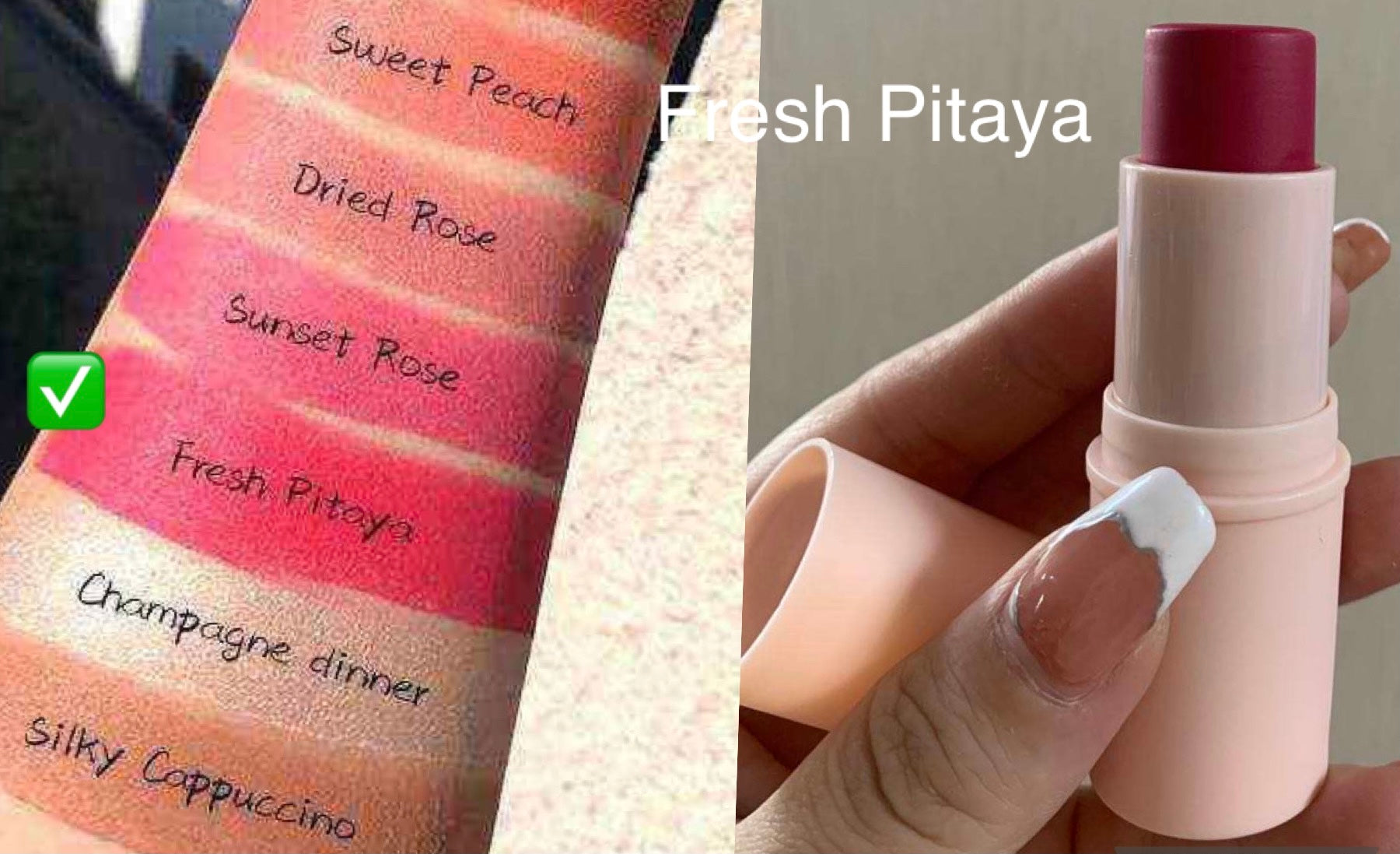 Vegan & Organic blush/ Contour stick