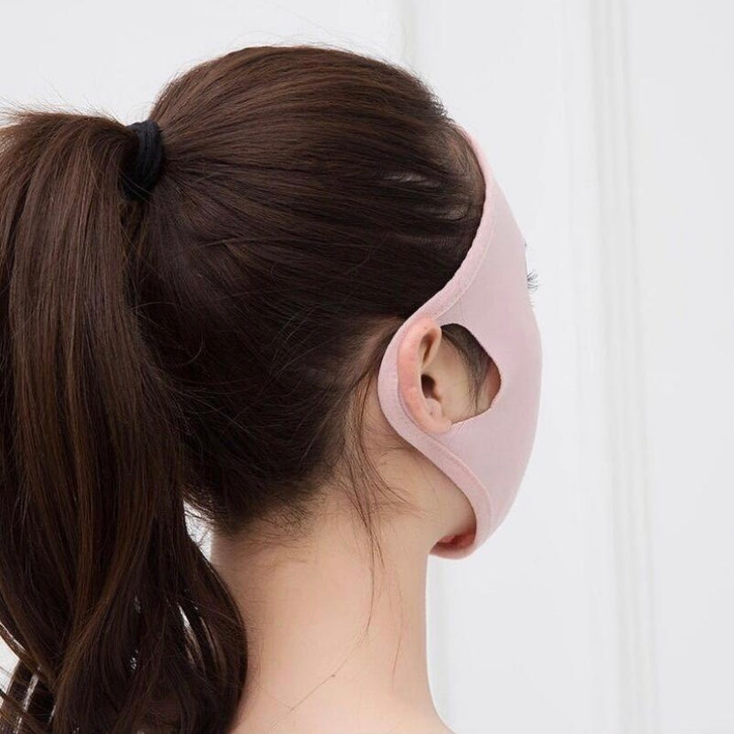 Thin section breathable all-inclusive face mask all in one face mask