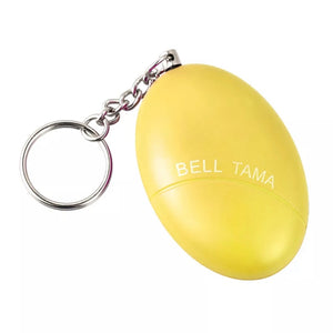 Self Defense Alarm 120dB Egg Shape Girl Women Security Protect Alert Personal Safety Scream Loud Keychain Emergency Alarm