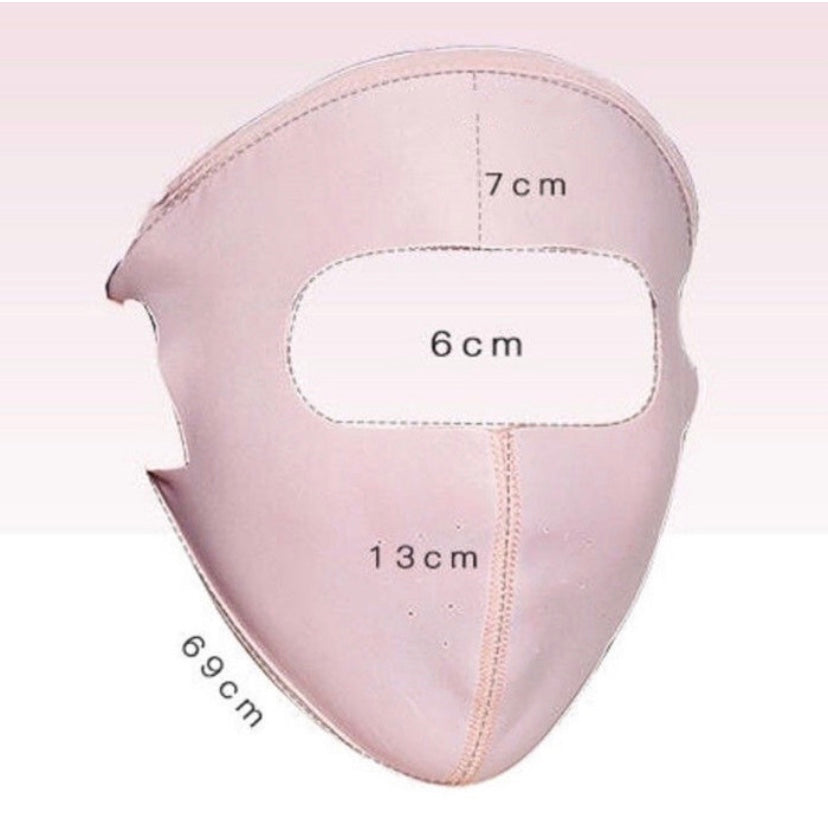 Thin section breathable all-inclusive face mask all in one face mask