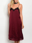 "Glass of red wine" dress