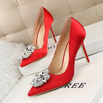 Women Fashion Crystal High Heel Shoes