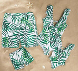 Family Matching Swimsuit Queen Princess Swimwear  Beachwear Mommy and me Swimsuit Beach Shorts For Kids Men