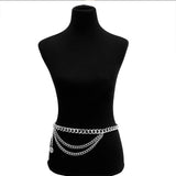 Luxury Women Chain Belts Waistbands All-match Waist Gold Silver