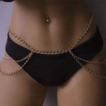 Luxury Women Chain Belts Waistbands All-match Waist Gold Silver