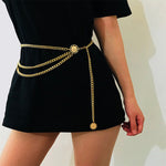 Luxury Women Chain Belts Waistbands All-match Waist Gold Silver