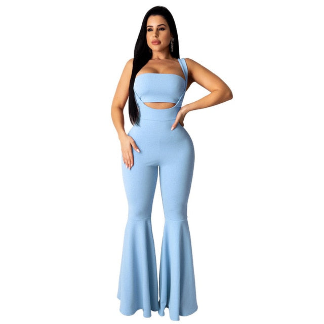 2020 New Summer Women Casual Two Piece Set Tube Top Spaghetti Straps