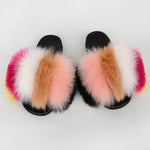 Summer Faux Fur women sandal