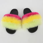 Summer Faux Fur women sandal