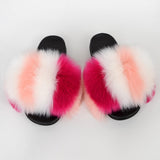 Summer Faux Fur women sandal