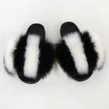 Summer Faux Fur women sandal