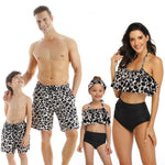 Summer Family Swimsuit Mommy and Me Clothes Father Son Mother and Daughter