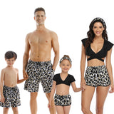 Summer Family Swimsuit Mommy and Me Clothes Father Son Mother and Daughter
