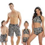 Summer Family Swimsuit Mommy and Me Clothes Father Son Mother and Daughter