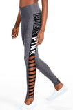 Women leggings Pink Letter Print