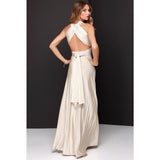 Women Multiway way wrap long maxi dress