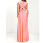 Women Multiway way wrap long maxi dress