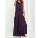 Women Multiway way wrap long maxi dress