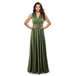 Women Multiway way wrap long maxi dress