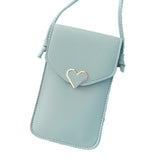 Women Crossbody Phone Bag Phone Purse Portable Cell Phone Bag With Phone Touchscreen Pocket