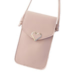 Women Crossbody Phone Bag Phone Purse Portable Cell Phone Bag With Phone Touchscreen Pocket