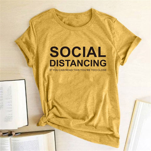 SOCIAL DISTANCING Shirt for Women