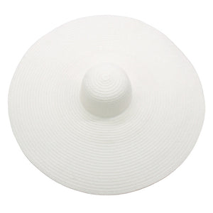 foldable women oversized hat 70cm diameter large beach hat