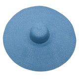 foldable women oversized hat 70cm diameter large beach hat