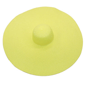 foldable women oversized hat 70cm diameter large beach hat