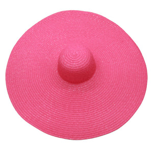foldable women oversized hat 70cm diameter large beach hat