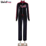 Women Tracksuit with Letter Print