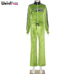 Women Tracksuit with Letter Print
