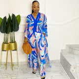 2 piece sets Summer Maxi Suits African Robe